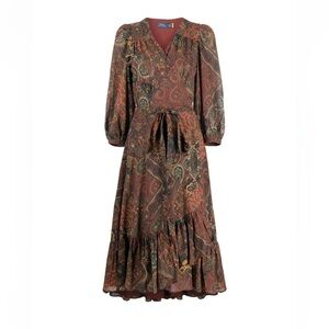 NWOT Polo wrap dress